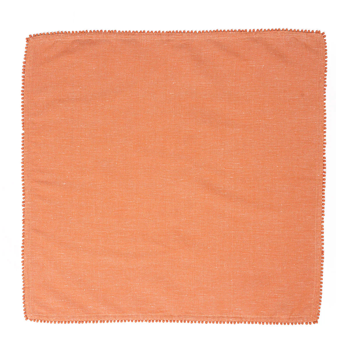 Berry Trim Napkin-Persimmon