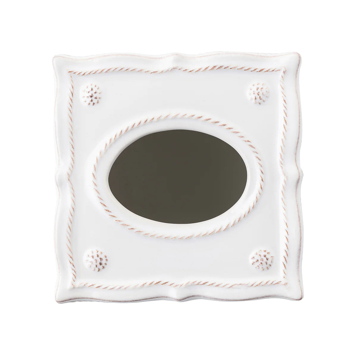 Berry & Thread Tissue Box Cover - Whitewash