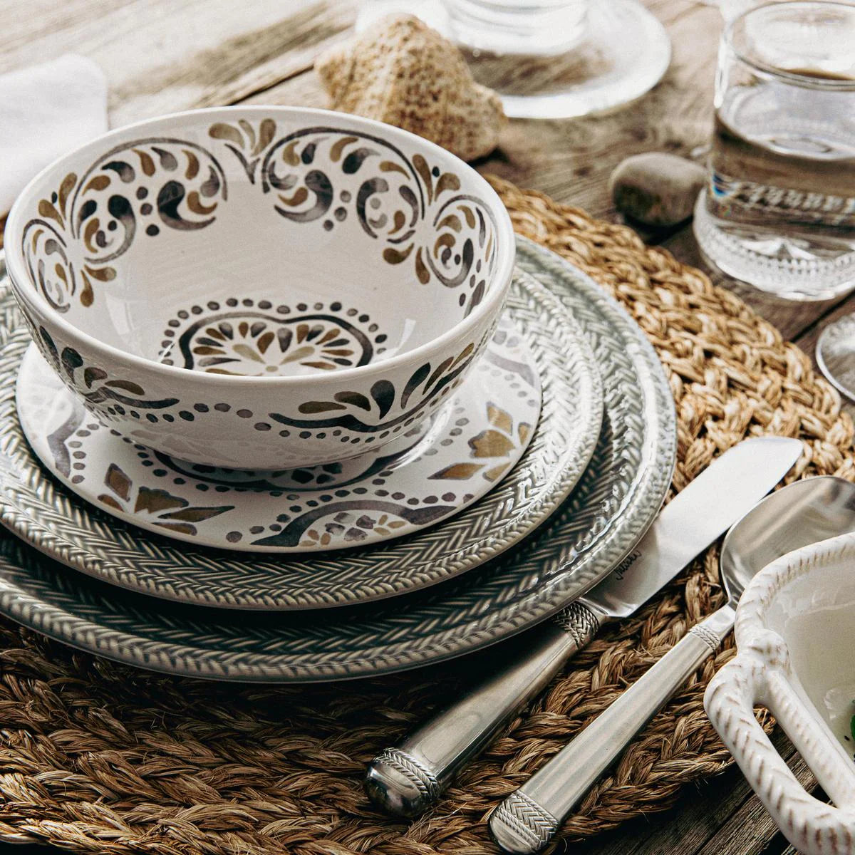 Iberian Side/Cocktail Plate - Sand