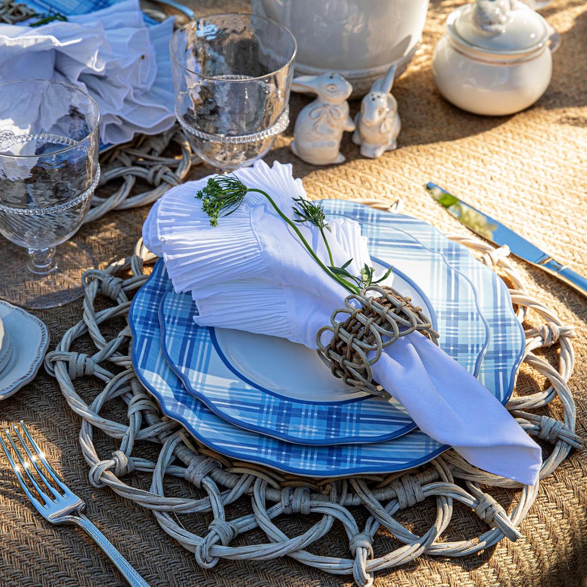 Mademoiselle Napkin - White