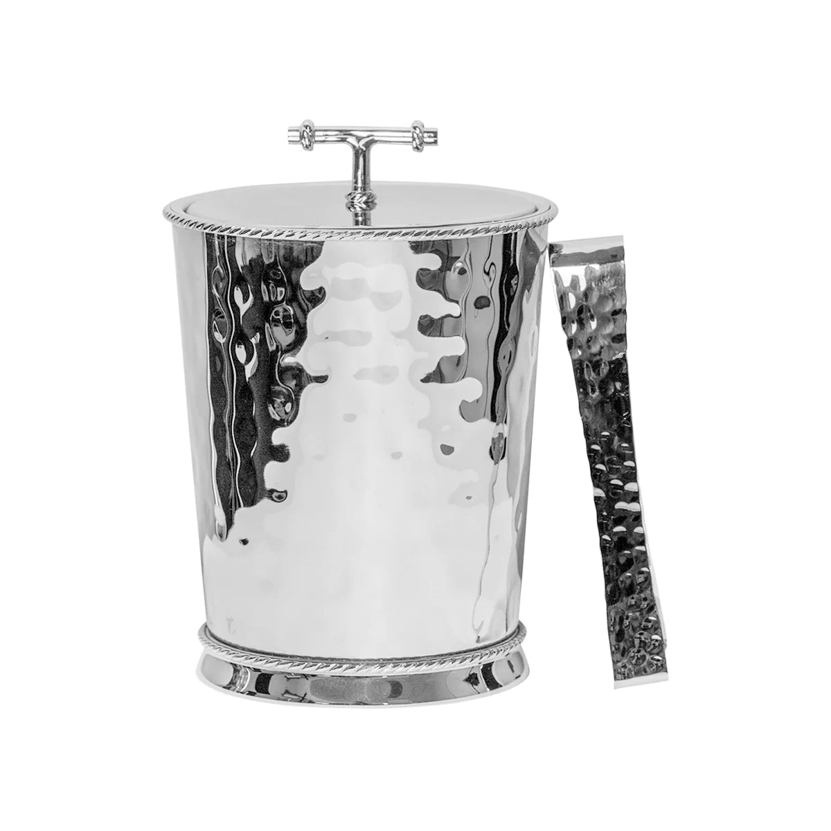 Graham Ice Bucket w/ Lid and Tongs