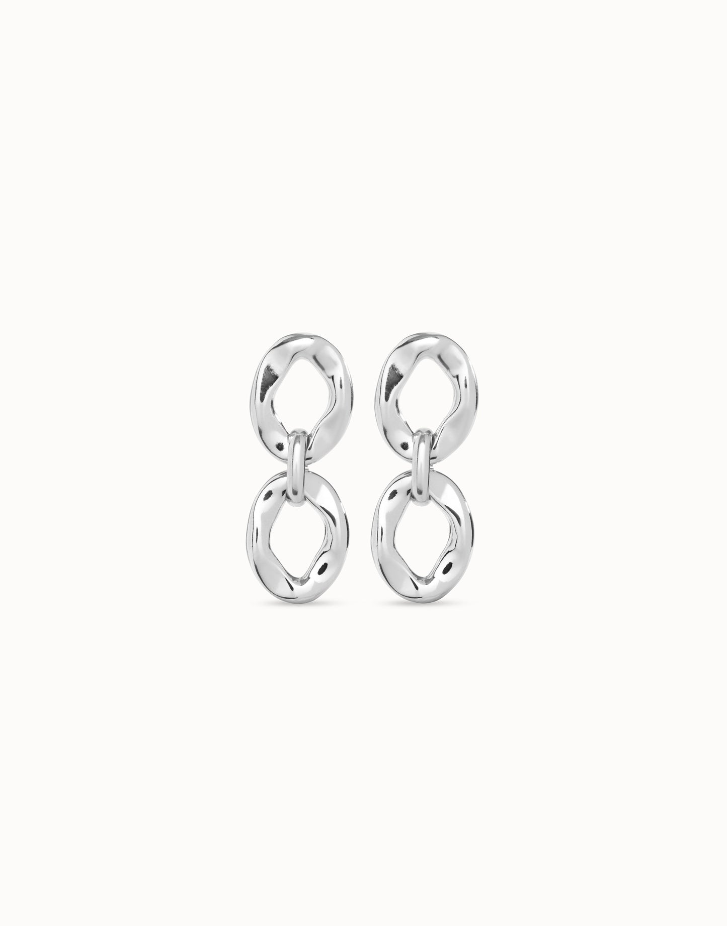 Groovy Earrings Silver