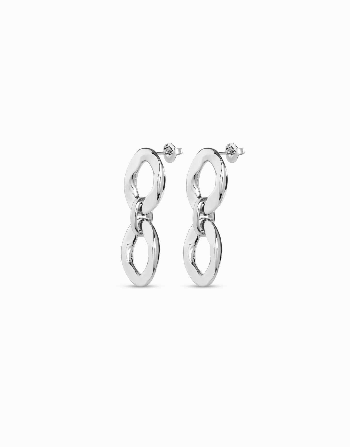 Groovy Earrings Silver