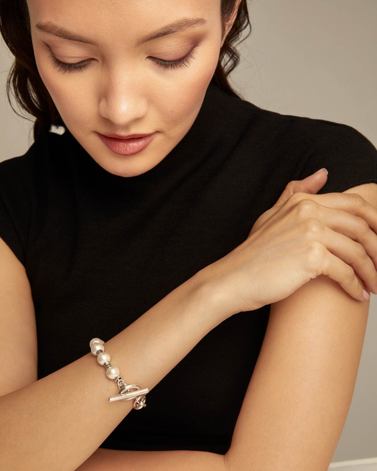 Pearl and Match Bracelet