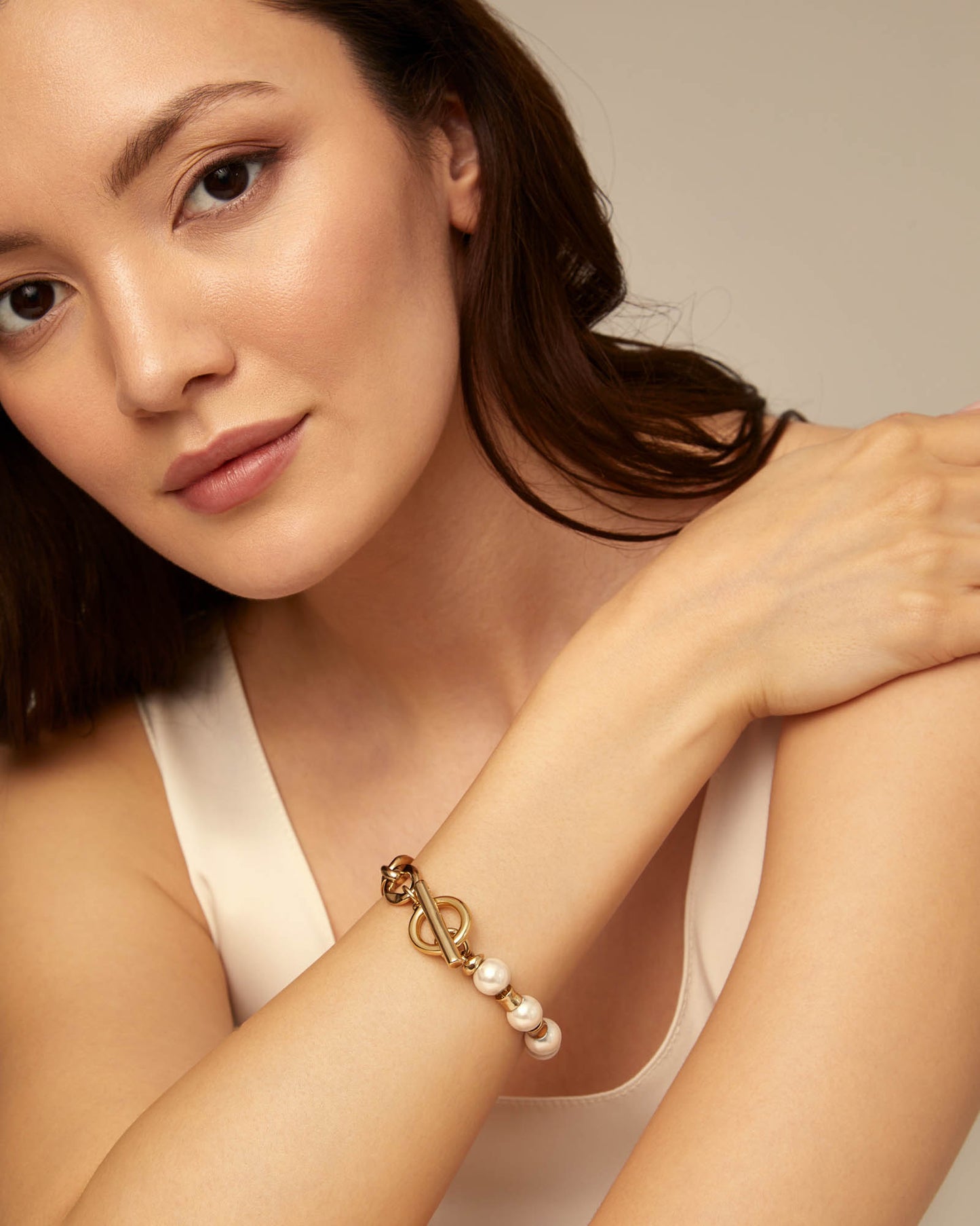 Pearl and Match Bracelet