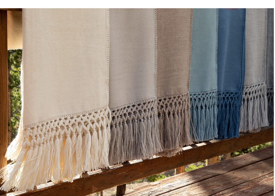 Baby Alpaca Throw - Cool Woven 51"x70"