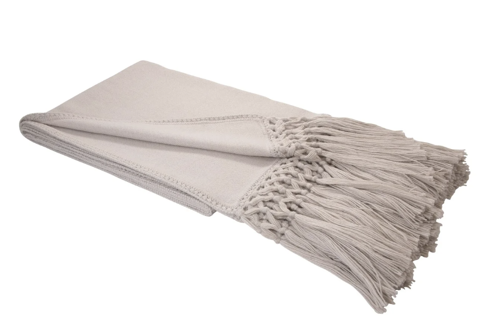 Baby Alpaca Throw - Cool Woven 51"x70"