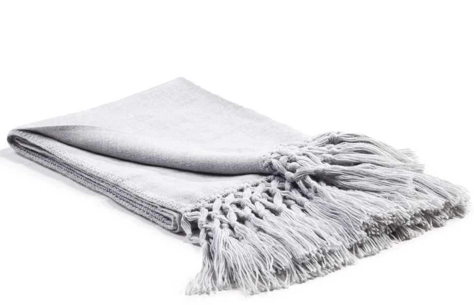Baby Alpaca Throw - Cool Woven 51"x70"