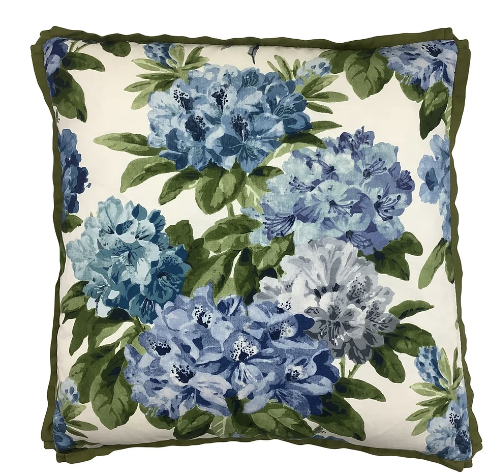 Traviata Blues Pillow 22"