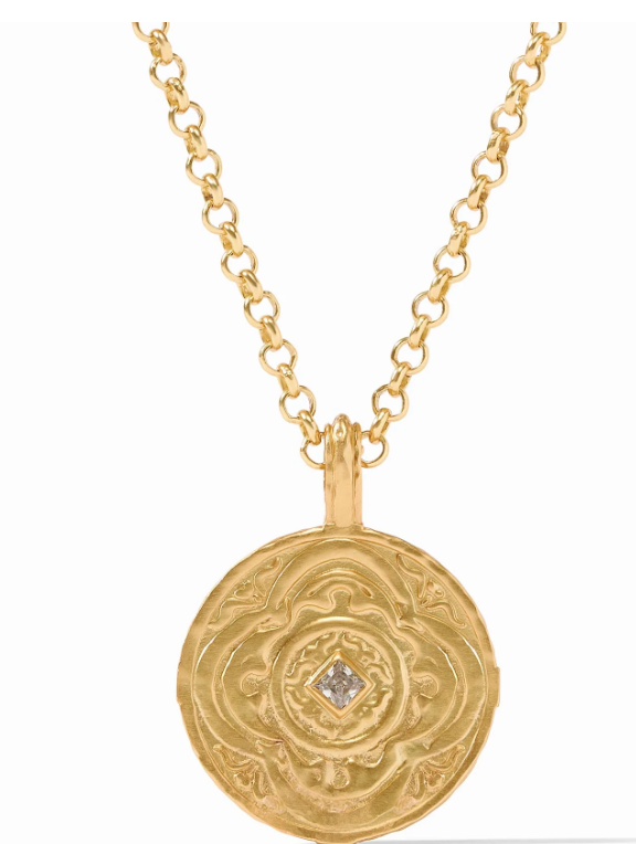 Astor Pendant Necklace-Mother of Pearl