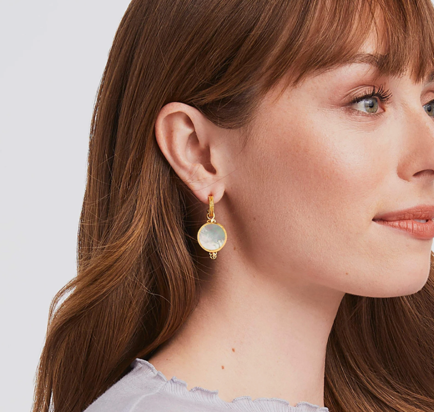 Meridian Hoop & Charm Earring