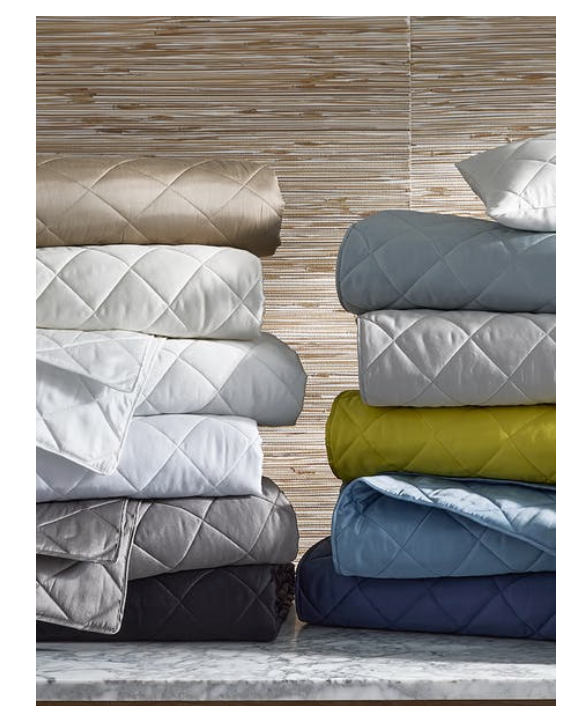 Nocturne Quilted Sham-Khaki-Euro