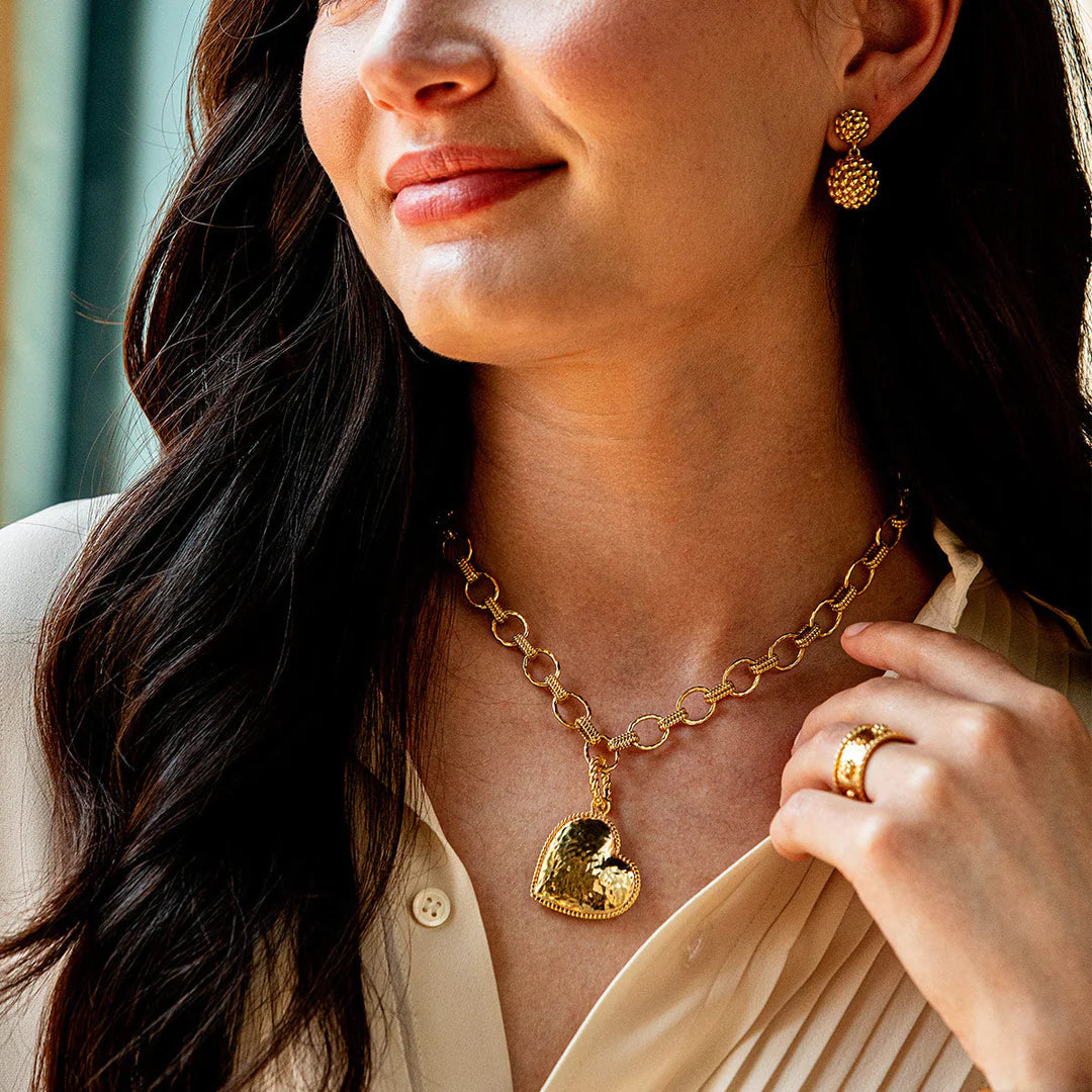Love Pendant - Gold