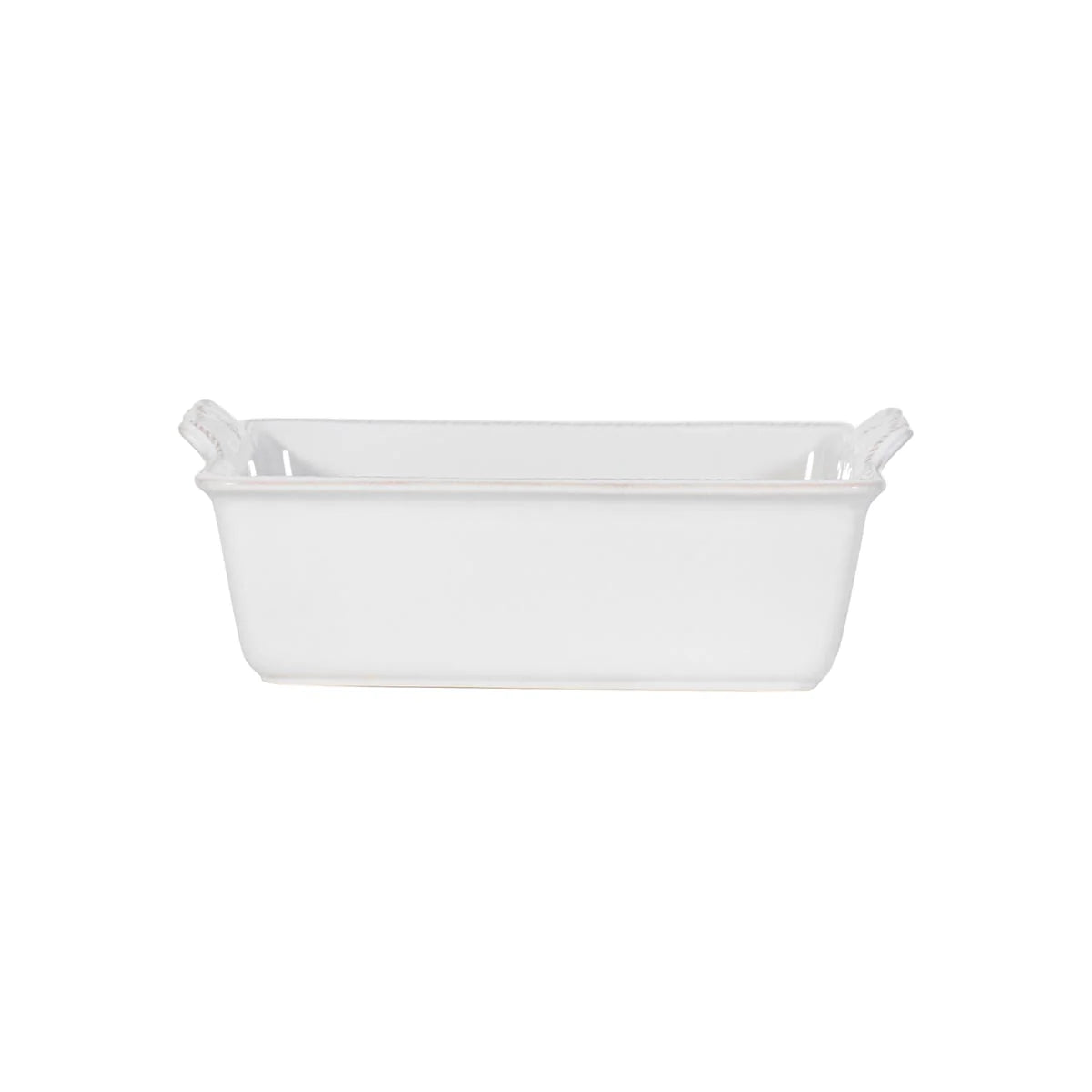 Berry & Thread Square Baker - Whitewash