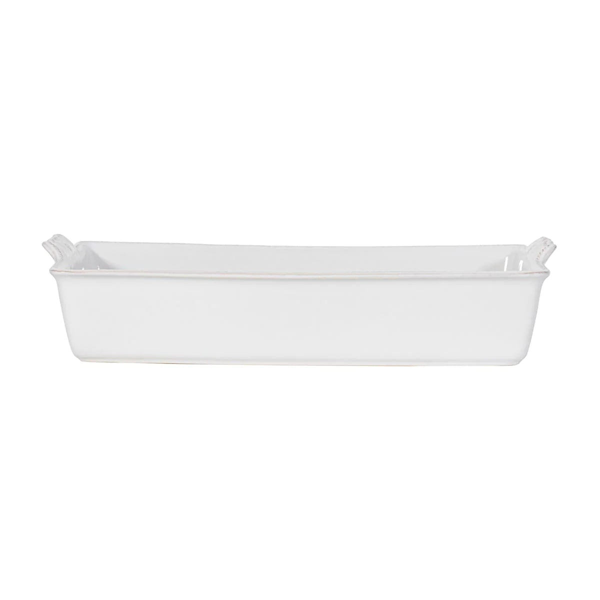 Berry & Thread 13" Rectangular Baker - Whitewash
