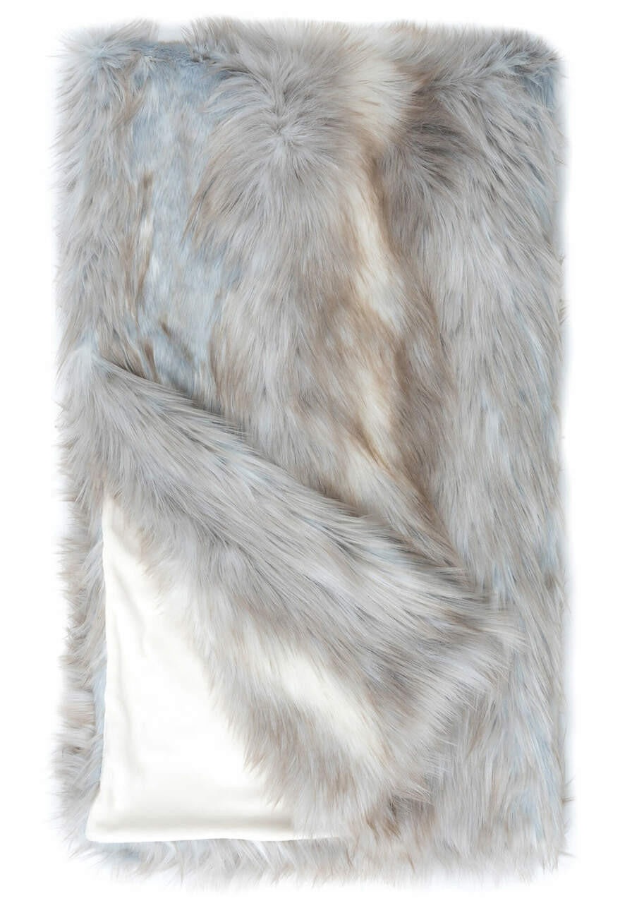 LE Siberian Fox Throw 60 x 72
