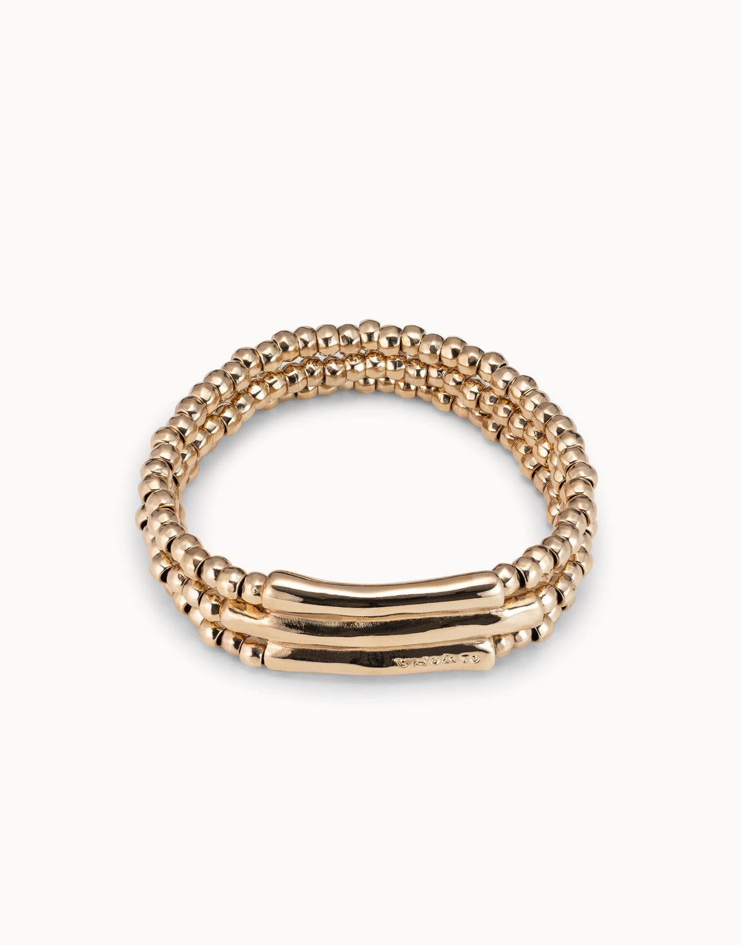 Heavy Metal Bracelet Gold