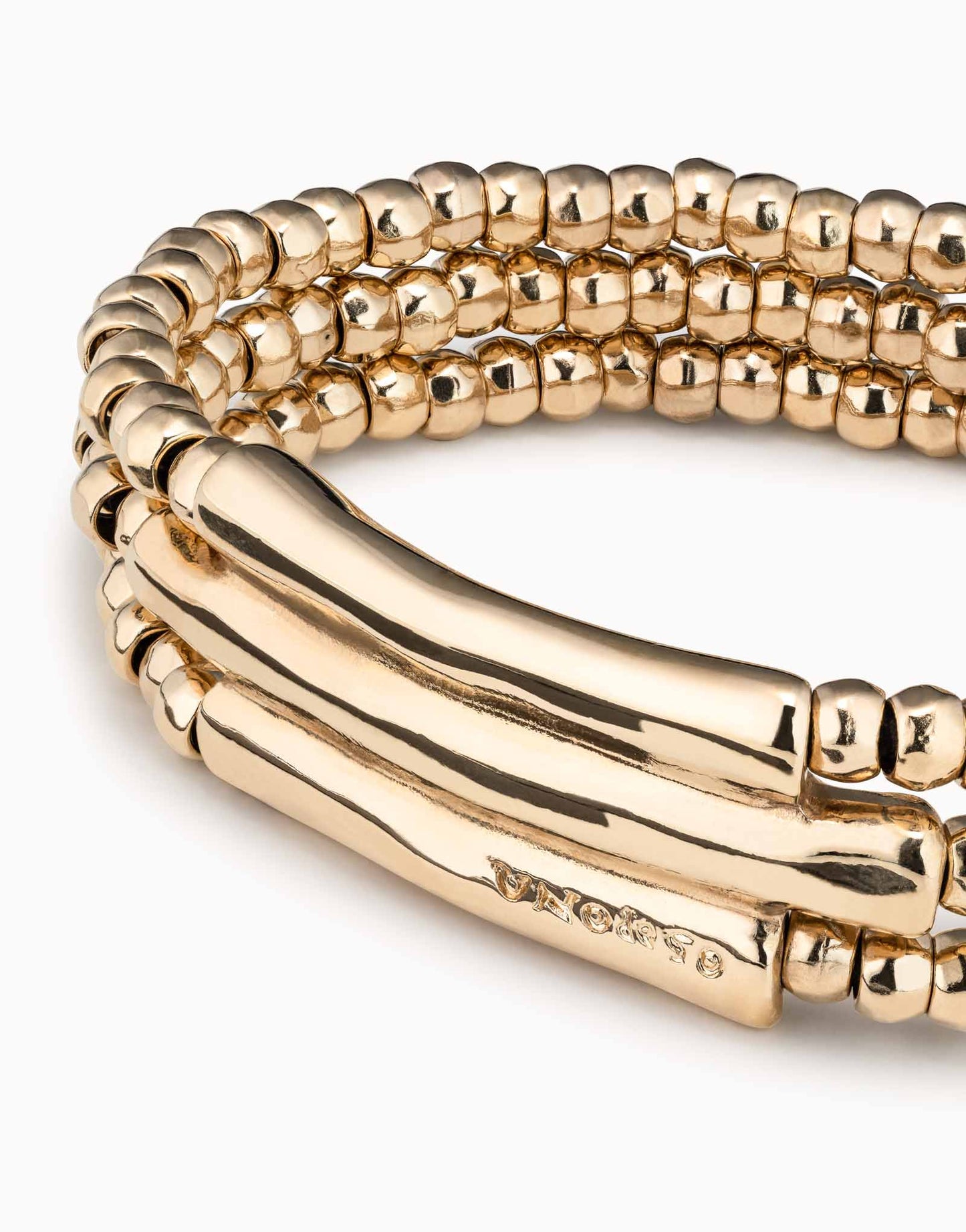 Heavy Metal Bracelet Gold