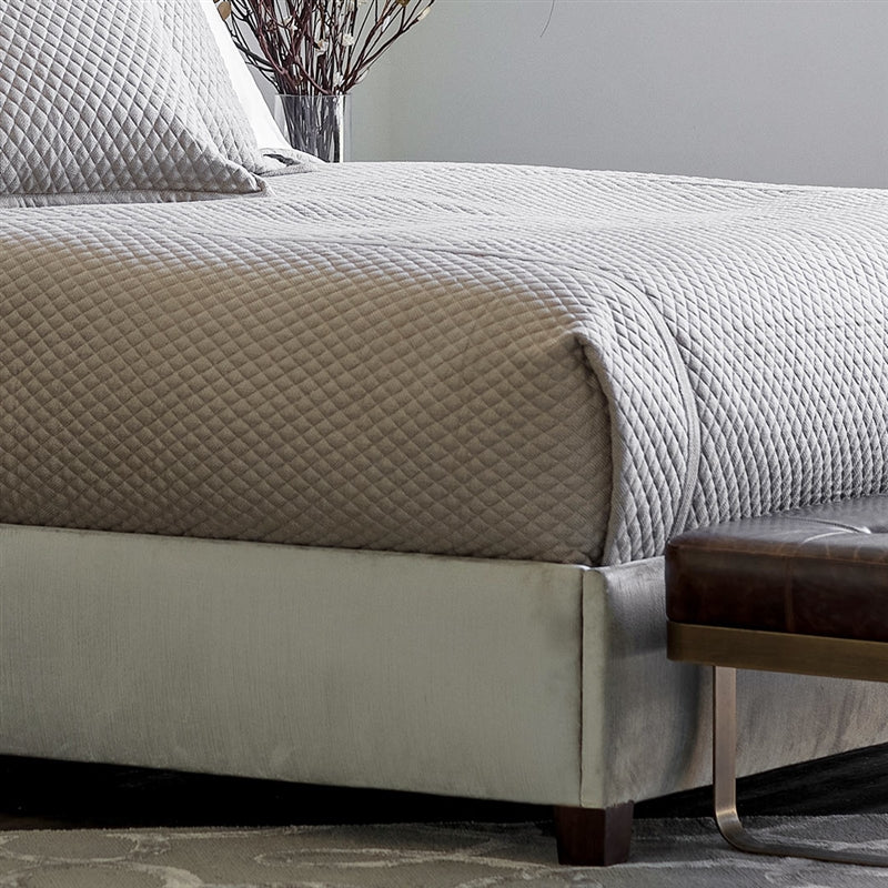 Laurie Diamond Quilted Coverlet