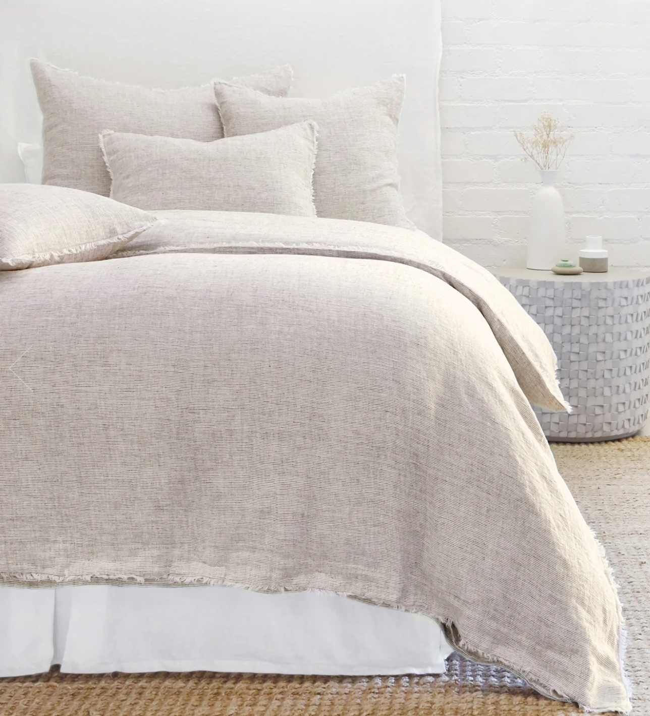 Logan Duvet- Terra Cotta-King