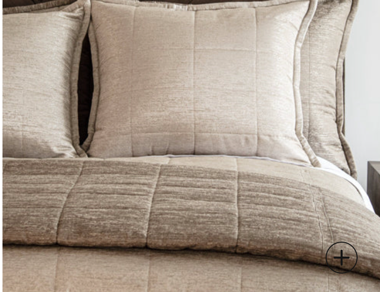 Stria Quilted Coverlet