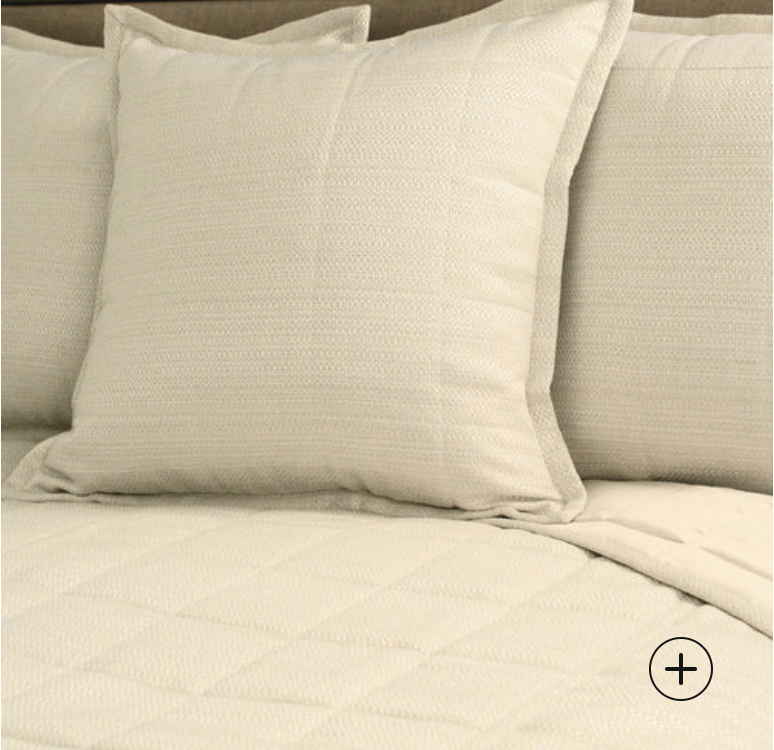 Texture White Coverlet Set