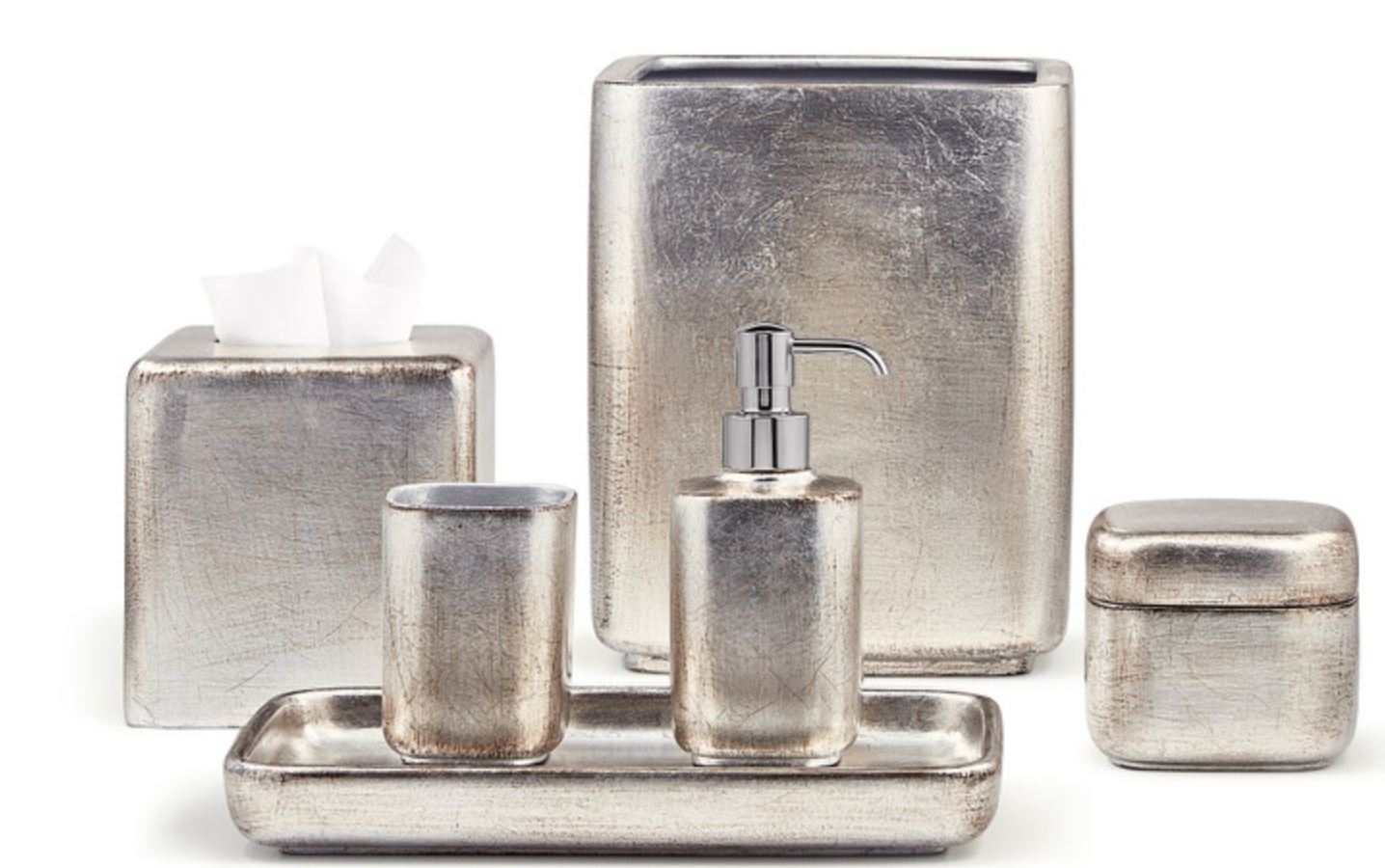 Ava Bath Collection Silver