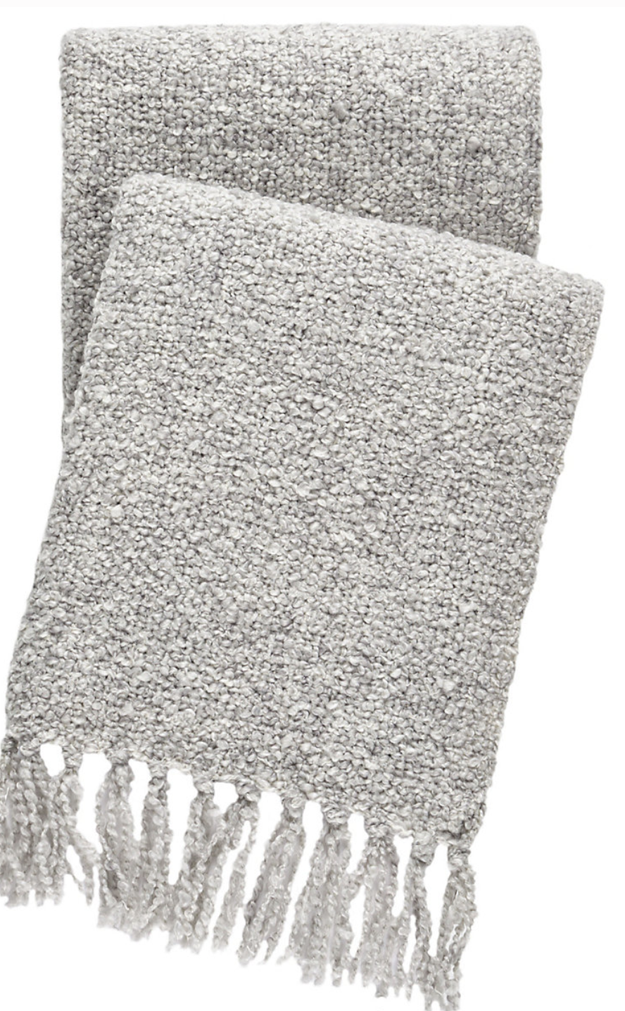 Boucle Indoor/Outdoor Throw-50x70