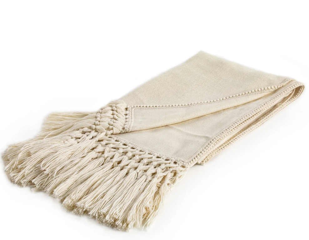 Baby Alpaca Throw - Cool Woven 51"x70"