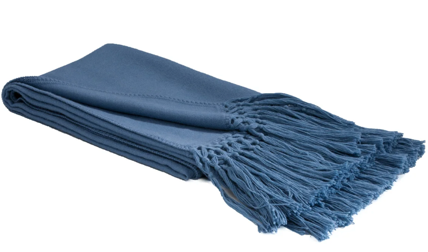 Baby Alpaca Throw - Cool Woven 51"x70"