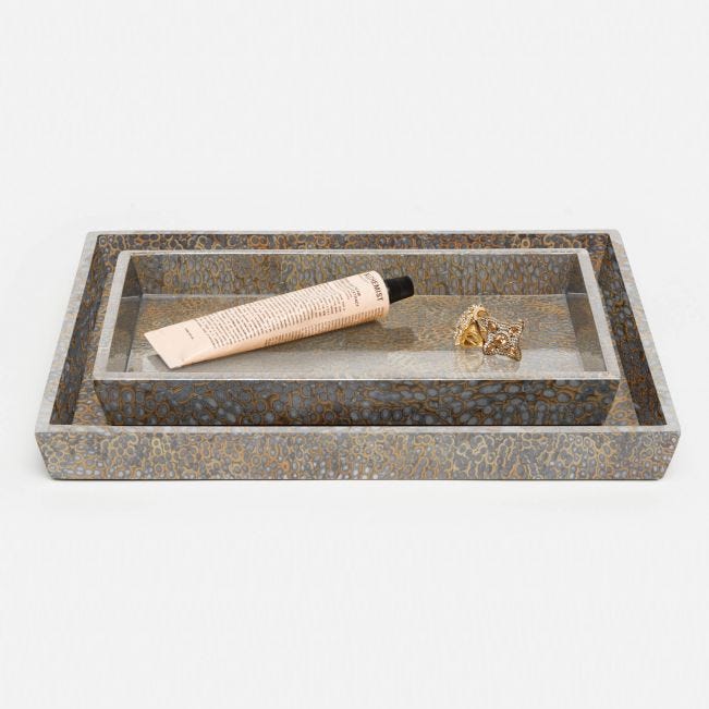 Callas Bath Collection Silver Lacquer