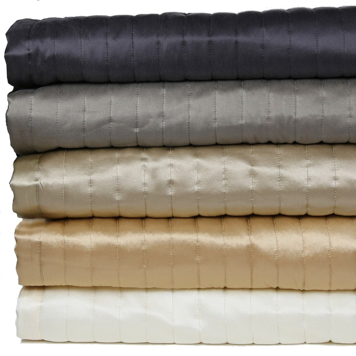 Charmeuse Channel Coverlet
