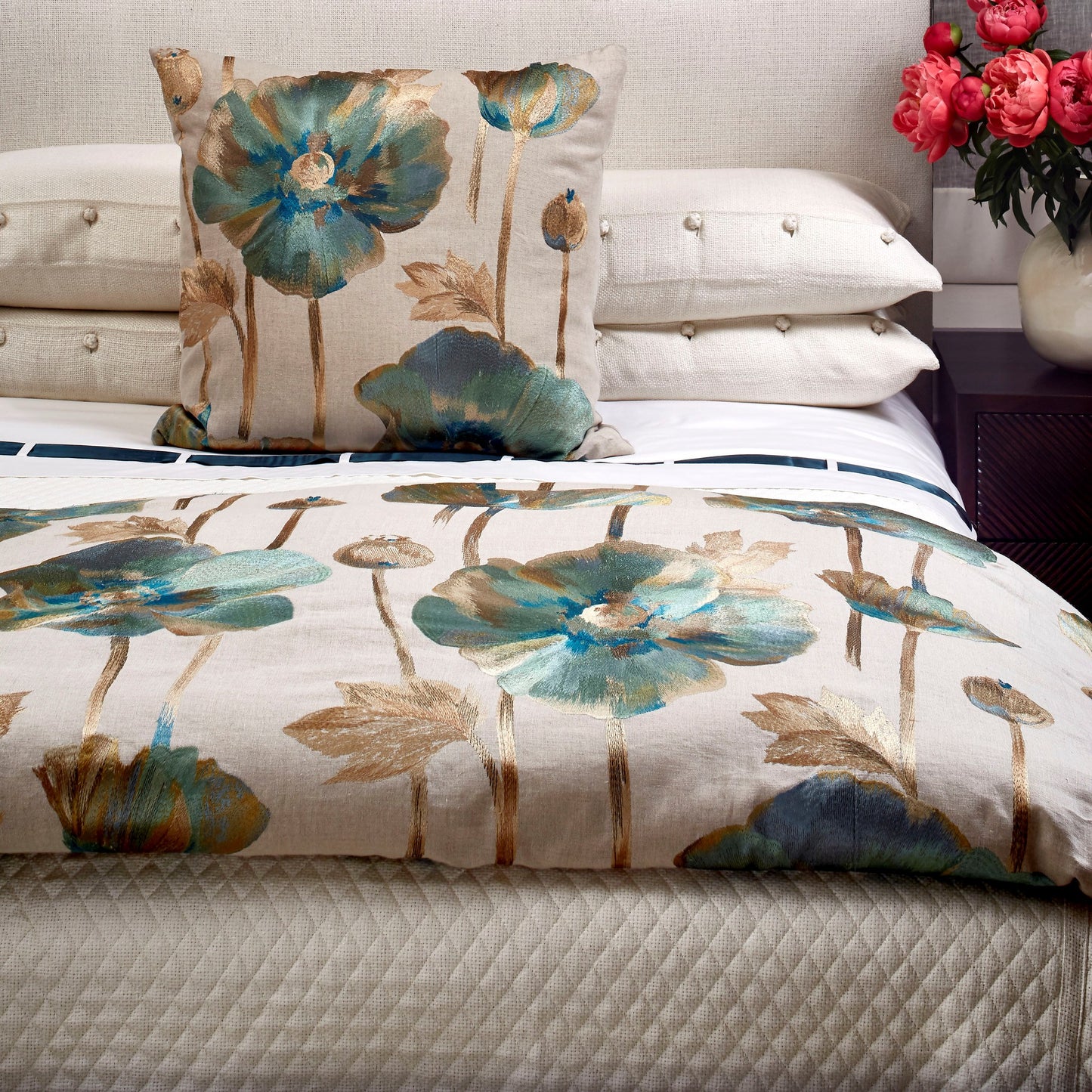 Quilted Basketweave Coverlet