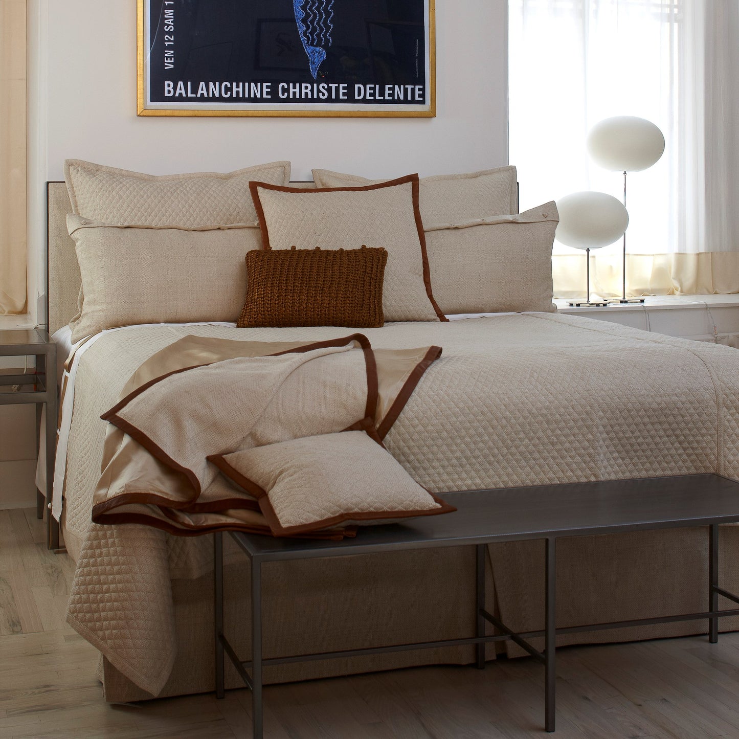 Quilted Basketweave Coverlet