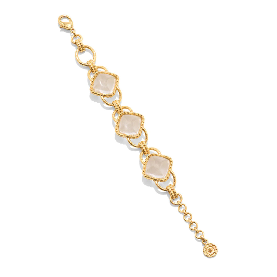 Blandine Chain Bracelet - Clear Quartz