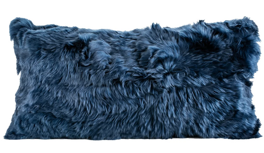 Suri Modern Peruvian Alpaca Lumbar Pillow - 11x22