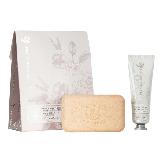Honey Almond Soap & Hand Cream Set