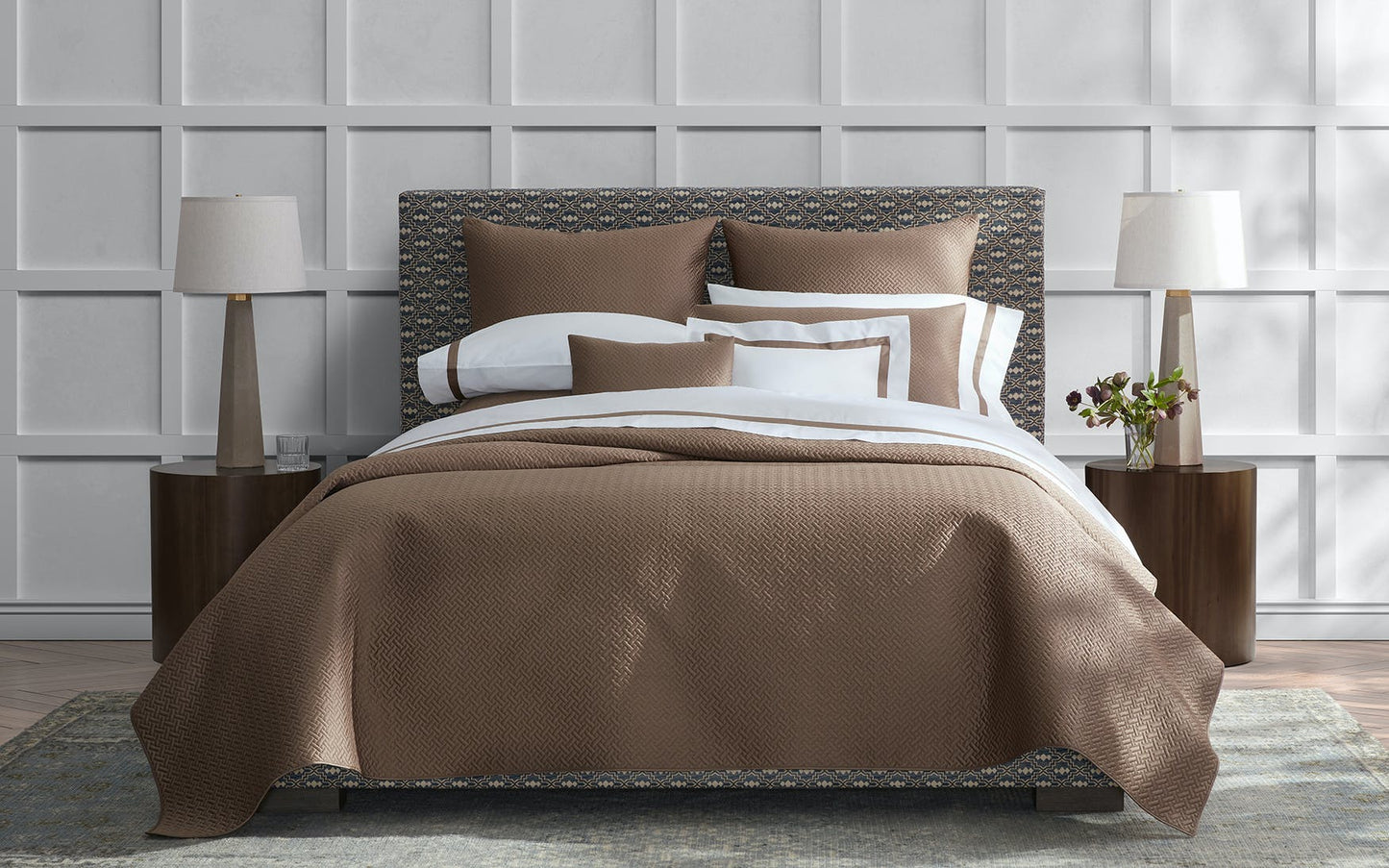Basketweave Coverlet
