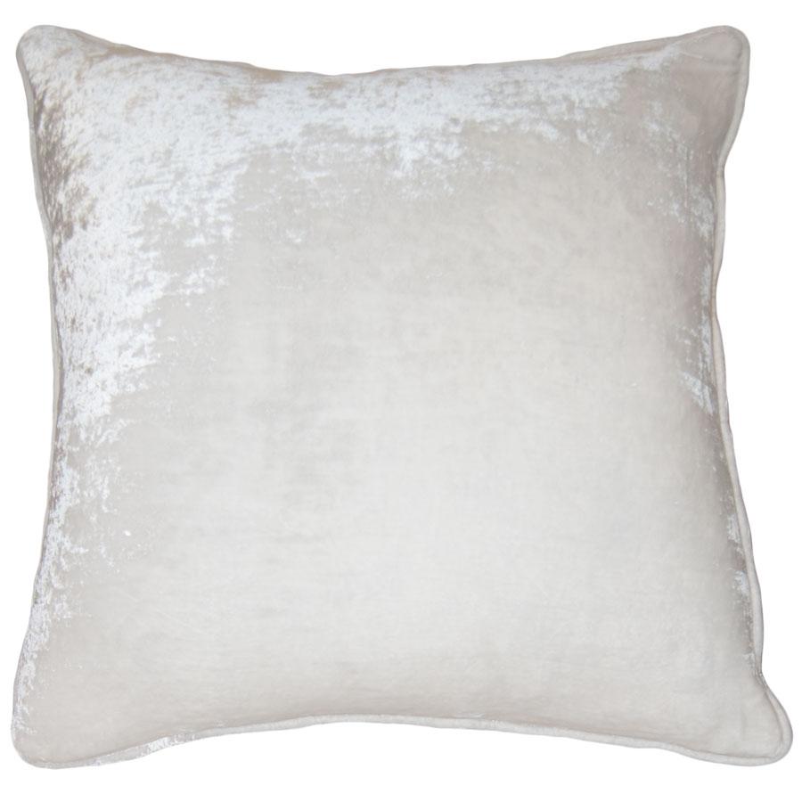 Vintage Velvet White Pillow
